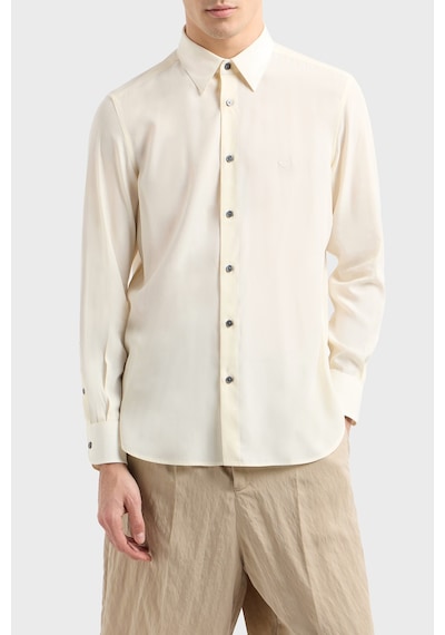 Emporio Armani Erkek Gömlek Em001537 Af14214 U0003 Beyaz Beyaz