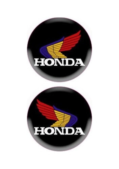 Honda Deflektör Damla Logo Sticker 5.5cm Diğer