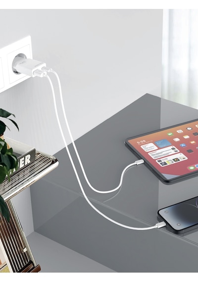 Fulltech Fc71 30w Gan Süper İnce Hızlı Şarj Adaptörü 1x Usb-a + 1x Usb-c Pd 30w & Qc 3.0 Destekl Fulltech Fc71 30w Gan Süper İnce Hızlı Şarj Adaptörü 1x Usb-a + 1x Usb-c Pd 30w & Qc 3.0 Destekl