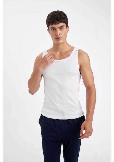 DeFacto Slim Fit Dar Kesim Ribana 2'li Atlet Y9056AZ24SPWT34