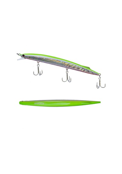 Ryuji Master Jerk Sinking 19cm 36gr Maket Yem Renk : Chart Back