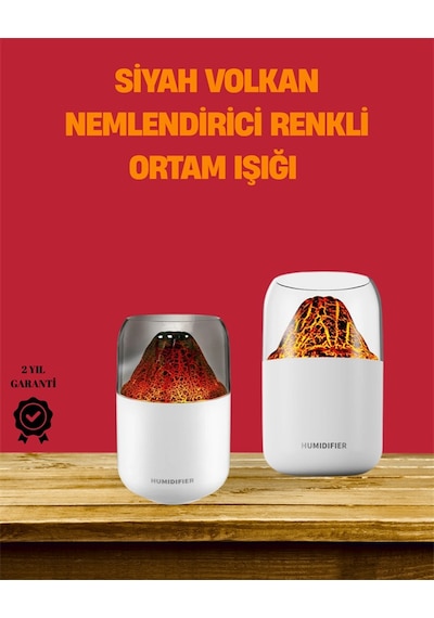 Alev Efektli Ultrasonik Difüzör Muratech - 63 Sessiz Çalışma