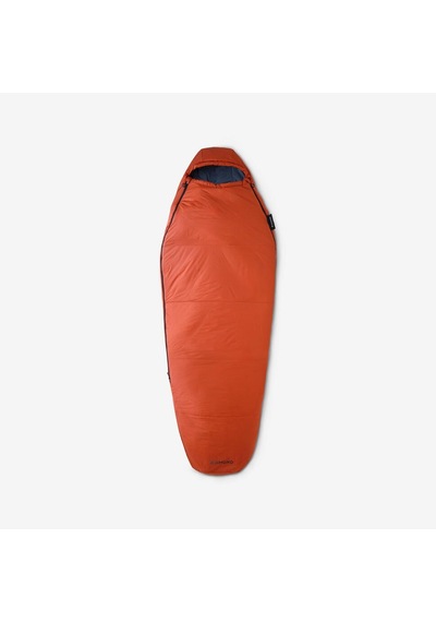 Sımond Outdoor Trekking Uyku Tulumu - Kahverengi - Mt500 10 C Konfor Turuncu