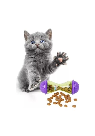 Tineke Kedi-köpek Ödül Maması Oyuncağı Kum Saati 4,5x11 Cm