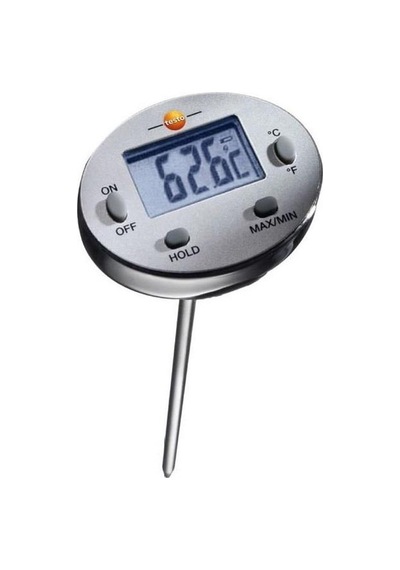 Testo Su Geçirmez Paslanmaz Mini Termometre 0560 1113