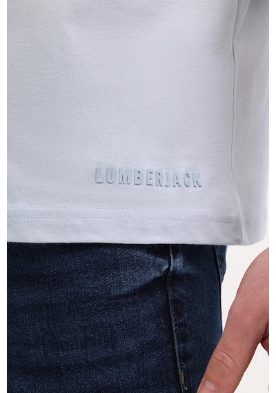 Lumberjack Mb Ros 11hs113 5fx Oversıze Tshırt Açık Mavi