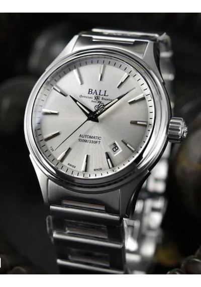 Ball Nm2098c-s3j-sl Erkek Kol Saati Gümüş