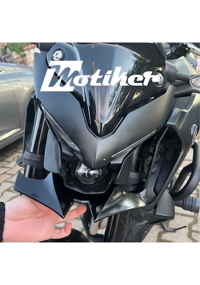 Yamaha Mt-25 2019-2024 Far Altı Winglet 3d Aksesuar Model 2