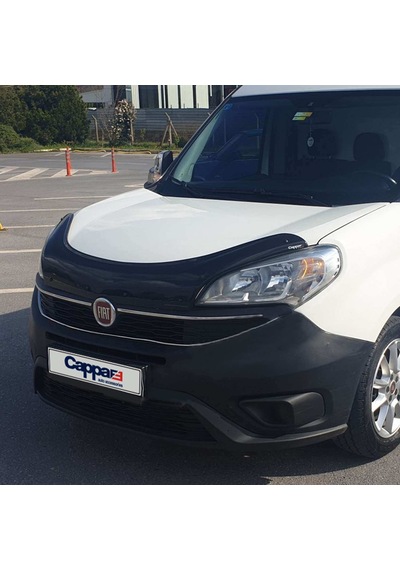 Cappafe Fiat Doblo Ön Kaput Koruyucu Rüzgarlık 4Mm Abs 2015-›