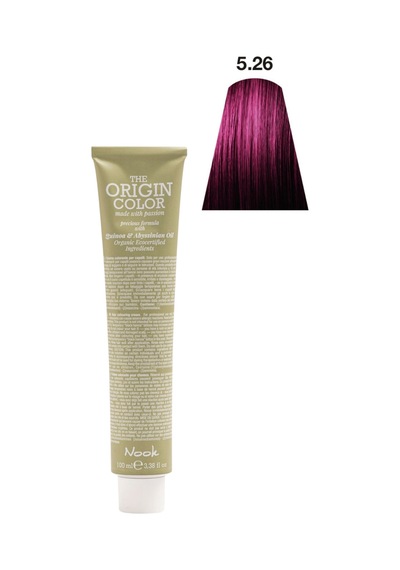 Nook Origin Color Profesyonel Saç Boyası 100 ML Viyole Patlıcan Moru