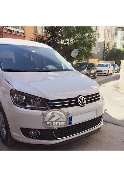 Volkswagen Caddy Mk3,5 2010-2015 Uyumlu H Lip Esnek Ön Lip 2 Parça Karlık Ön Ek Tampon Altı Dill