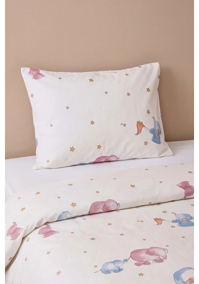 Sleep Time %100 Pamuklu Bebek Nevresim Seti Çok Renkli