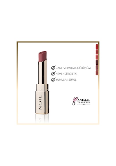 Iconic Sheer Lipstick Nemlendirici Parlak Ruj 204 Ruler - Pembe 204