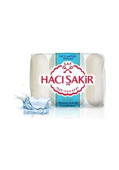 HACI ŞAKİR KLASIK 4 LÜ EL SABUN