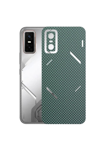 Kapps Infinix Gt 30 Pro İle Uyumlu Fiber Serisi Premium Arka Kapak Kaplama Kenarlar Yoktur 58227104
