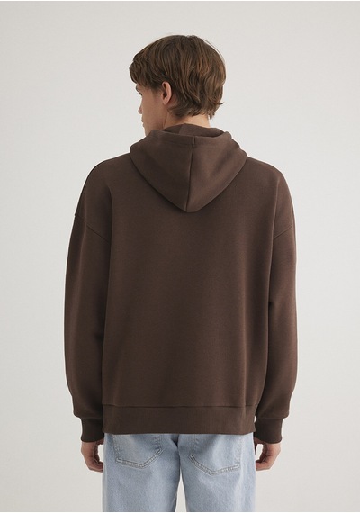 Mavi - Mavi Logo Baskılı Kapüşonlu Kahverengi Sweatshirt 067149-88067 Kahverengi Mavi - Mavi Logo Baskılı Kapüşonlu Kahverengi Sweatshirt 067149-88067 Kahverengi