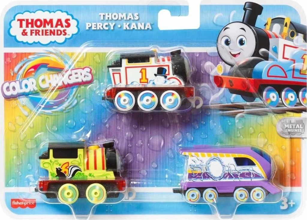 Thomas Ve Arkadaşları Renk Değiştiren Küçük Trenler 3'lü Paket Belirtilmemiş