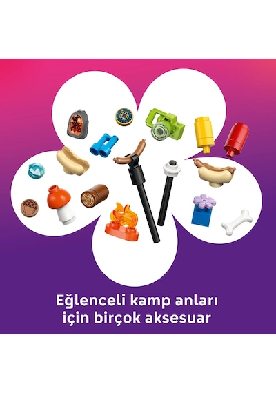 LEGO® Friends Şirin Sonbahar Orman Kulübesi 42705 - 9 Yaş ve Üzeri Çocuklar için Mini Bebek İçeren Oyuncak Yapım Seti (1229 Parça)