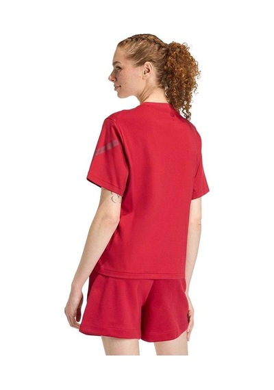 Adidas Kadın Bordo T-shirt W Z.n.e. Tee Kc7718 Bordo