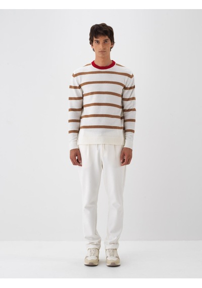 Xint Camel Yumuşak Dokulu Regular Fit Kazak 801829
