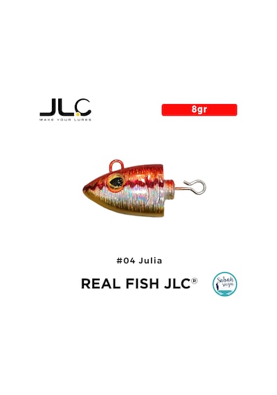 Jlc Real Fish Kafa 8gr 04 Julia 2 Adet