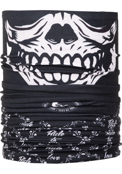 Ride To Love Skull Face Mask & Bandana