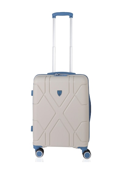 Mçs V375 Piramit Y.üretim Pp Valiz Kemik/sky Blue
