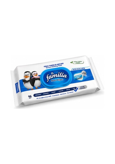 Familia Yüzey Temizlik Havlusu Maxi Hijyen 2 Li Set 192 Yaprak Beyaz