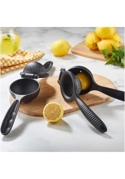 Döküm Paslanmaz Limon Ve Portakal Sıkacağı Ergonomik Kol Tasarım Narenciye Için Pratik Manuel Mutfak Sıkacağı Diğer