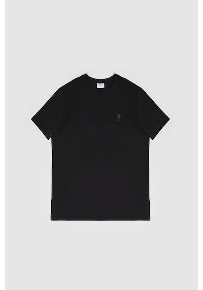 U.s. Polo Assn. Erkek Siyah Tişört Basic 50326953-vr046