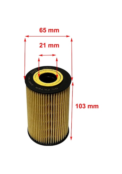 Grat Vw Jetta Iv 1.6 Tdi 77 Kw, 2.0 Tdi 81-103 Kw 2010-2018 Yağ Filtresi