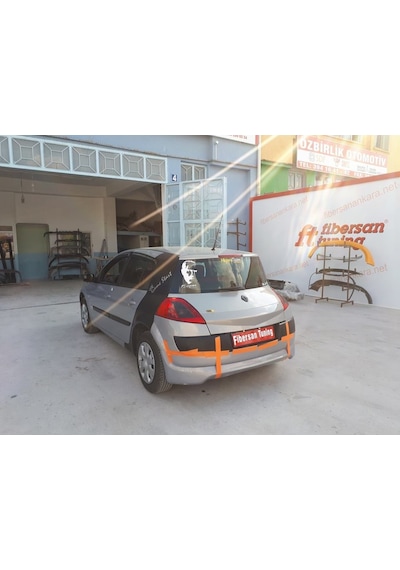 Renault Megane 2 Hb Arka Tampon Eki--- Fibersan Tuning