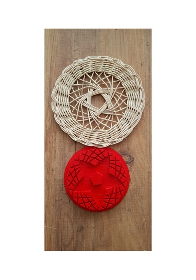 Rattan Örme Yardımcı Kalıp Yıldız İle Kolay Ve Pratik Dekorasyon Araçları