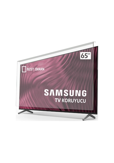 Samsung Uyumlu 65qn900f Tv Ekran Koruyucu 65" İnç Kırılmaz Qled 8k Qe65qn900ftxtk