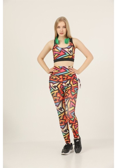 Missmaral Kadın Spor Tayt Yüksek Bel Çift Cepli Oranj -geometrik Dijital Slim Fit 1058 Oranj - 188143480 Oranj Missmaral Kadın Spor Tayt Yüksek Bel Çift Cepli Oranj -geometrik Dijital Slim Fit 1058 Oranj - 188143480 Oranj