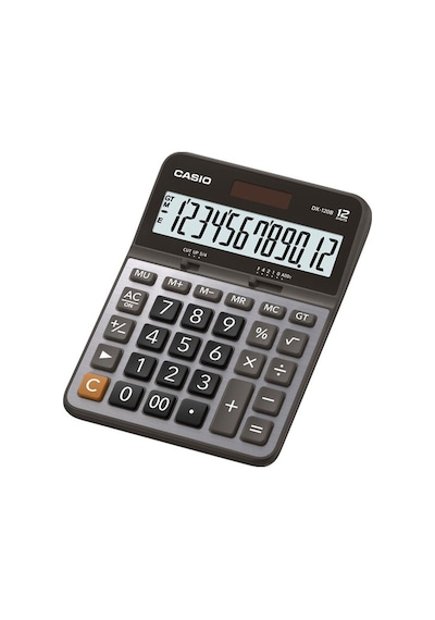 Casio Dx-120B Masaüstü 12 Haneli Hesap Makinesi