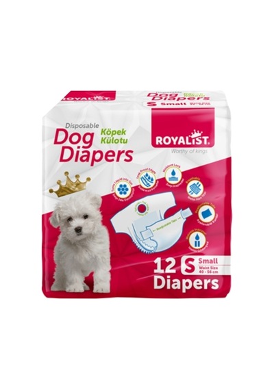 Köpek Külotu 40-36 Cm Ebatın Da Small Beden 12 Adet