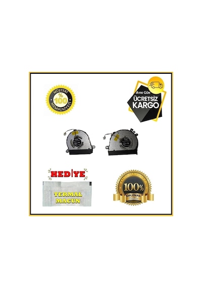 Lenovo 5F10L47336 Notebook Cpu Soğutucu Fan