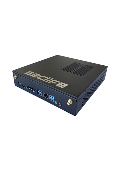Seclife MP-512 i3-10100 8 GB 256 GB SSD Free Dos Siyah Mini Pc