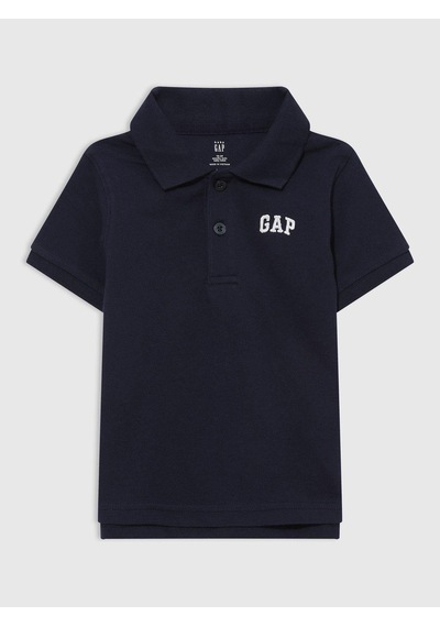 Erkek Bebek Lacivert Gap Logo Polo Yaka T-shirt-6057 Lacivert-002
