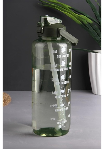 Kapaklı Tutma Saplı 1500 Ml Motivasyon Su Şişesi, Can.pmy.300 Genel