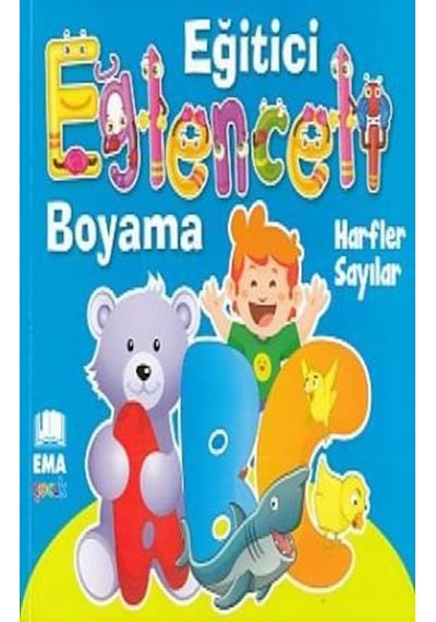 Ema Eğitici  Eğl.Boyama-Harfler-Sayılar/Emaçocuk