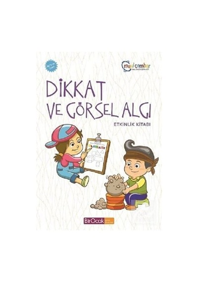 Dikkat ve Görsel Algı Etkinlik Kitabı 48 Ay ve Üzeri - Mavi