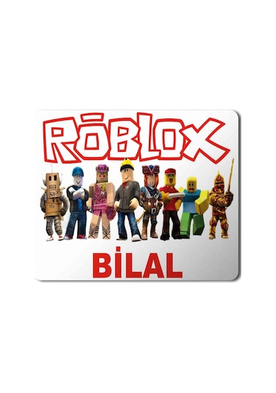 Roblox Karakterler Kişiye Özel İstediğiniz İsim Yazılır Baskılı Mousepad Mouse Pad