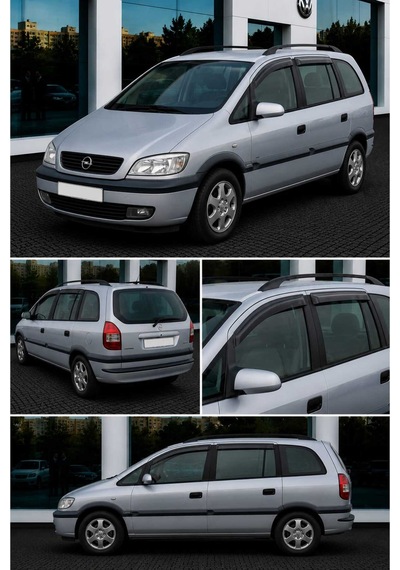 Opel Zafira 1999-2005 Araca Özel Cam Rüzgarlığı A+