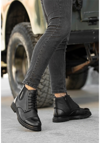Daxtors Darko Su Ve Soğuk Geçirmez Içi Kürklü Unisex 36-46 Büyük Numara Mevcut Bot Siyah