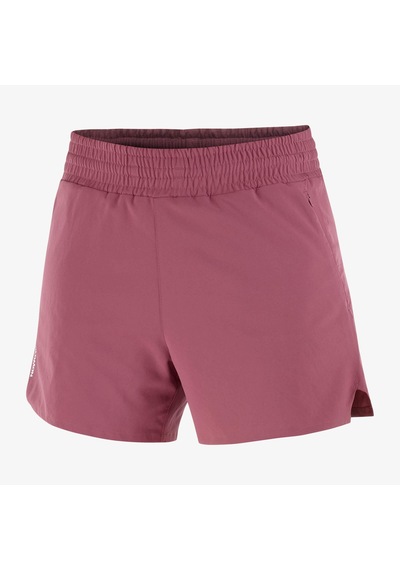 Salomon Shakeout Core 4" Kadın Koşu Şortu Nocturne Lc2656000 Pembe