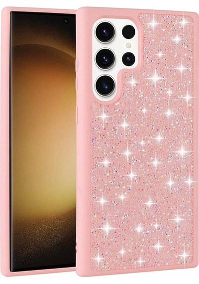 Galaxy Uyumlu S25 Ultra Kılıf Parlak Taşlı Tasarım Zore Pırlanta Kapak