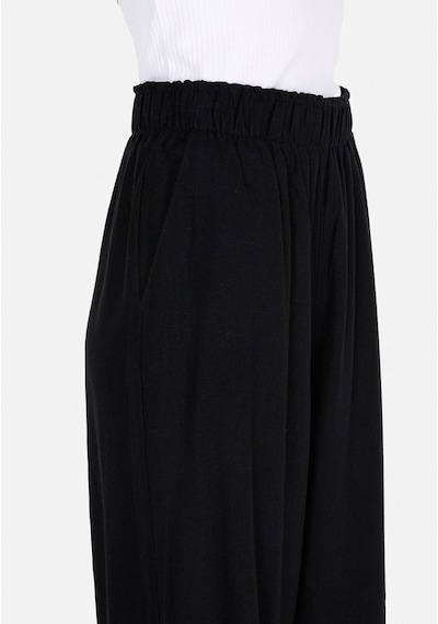 Colin's Colins Regular Fit Yüksel Bel Geniş Paça Kadın Siyah Pantolon Cl1074805 Q1.v1 Blk Siyah