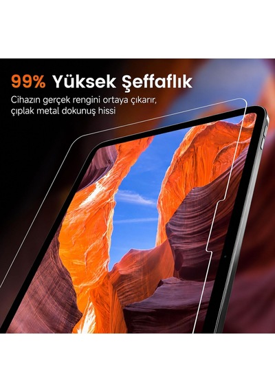 Honor Pad 10 12.1 İnç Ekran Koruyucu Nano Parlak Şeffaf